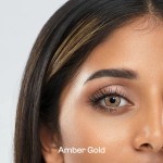 Ultimate Plus Hydro Core Color Contact Lens- Amber Gold